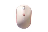 MOFII M5AG Vezeték nélküli egér 2.4GHz - Bézs, balkezes, vezeték nélküli, wireless