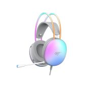 Havit H2037d Gamer fejhallgató, Virtual surround, Over-Ear, mikrofonos, RGB, 3.5mm jack, vezetékes