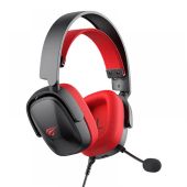Havit H2039d Gamer fejhallgató Fekete-Piros, Stereo, Over-Ear, mikrofonos, 3.5mm jack, vezetékes