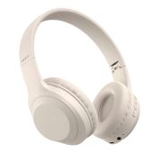 Havit H628BT Vezeték Nélküli Bluetooth Fejhallgató - Bézs, Stereo, Over-Ear, mikrofonos, 3.5mm jack, vezeték nélküli, wireless, bluetooth
