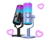 MAONO DM30 RGB USB Streamer/Gamer Mikrofon, kondenzátoros, USB