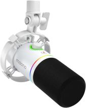 MAONO PD200X USB Dynamic Streamer/Podcast Mikrofon RGB - Fehér - Mikrofon