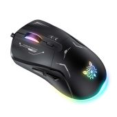 Onikuma CW917 RGB Gamer Egér - Fekete - Egér