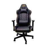 Ventaris VS700GD Gamer szék - Fekete-Arany, Műbőr, 120 kg