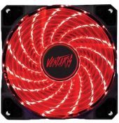 Ventaris F500 120mm piros ház hűtőventilátor
