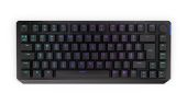 Endorfy Thock 75% Mechanikus Vezeték Nélküli Gamer Billentyűzet - Magyar kiosztás!, BLACK switch, RGB, Mechanikus, TKL, anti ghosting, vezeték nélküli, wireless, USB