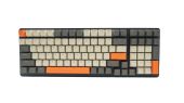 Acer OKW214 Mechanikus Gamer Billentyűzet - Fekete-Narancs-Fehér - Angol kiosztás! - Billentyűzet