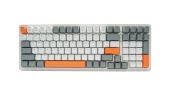 Acer OKW214 Mechanikus Gamer Billentyűzet - Szürke-Fehér - Angol kiosztás! - Billentyűzet