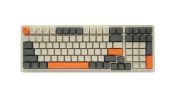 Acer OKW214 Mechanikus Gamer Billentyűzet - Bézs-Narancs-Fekete - Angol kiosztás! - Billentyűzet