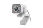 Logitech StreamCam - Gamer Webkamera - Fehér, FullHD, segédfény, mikrofonos, USB
