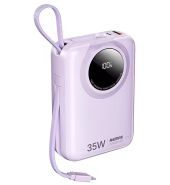 Remax Scuba RPP-73 gyorstöltő Powerbank 20000mAh - Lila - Power bank