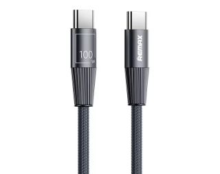 Remax Infinity Series Type-C gyorstöltő kábel 100W - Kék