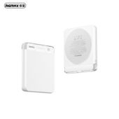 Remax Cube RPP-8 Magsafe Vezeték Nélküli Gyorstöltő Powerbank 5000 mAh - Fehér - Power bank