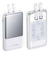Remax Potent Pro Series gyorstöltő Powerbank 20000mAh - Fehér - Power bank