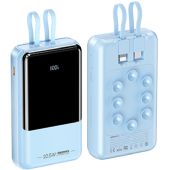 Remax Potent Pro Series gyorstöltő Powerbank 20000mAh - Kék - Power bank