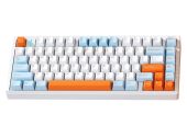 AULA M75 Vezeték Nélküli Mechanikus Gamer Billentyűzet - Fehér - Billentyűzet