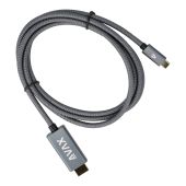 AVAX AV902 PRIME USB-C - HDMI 2.0 AV kábel 4K/60Hz 2m