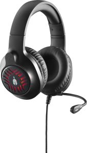 Spartan Gear - Medusa Gamer Headset, Stereo, Over-Ear, mikrofonos, 3.5mm jack, vezetékes