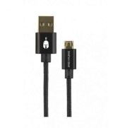 Spartan Gear - USB Kábel (microUSB->USB-A) 3m - Fekete - Kábelek