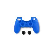 Spartan Gear - Playstation 4 Kontroller Szilikon Védőborítás + Thumb Grips (PS4) - Kék