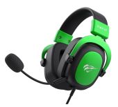 Havit H2002D Gamer Fejhallgató - Fekete-Zöld - Headset