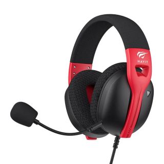 Havit Fuxi-H5d Gamer Fejhallgató - Fekete-Piros