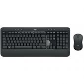 Logitech MK540 Vezetéknélküli billentyűzet és egér combo fekete HUN, vezeték nélküli, wireless, USB, +egér