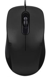 Everest SM-258 Black vezetékes optikai egér, vezetékes