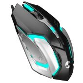 Everest SM-G72 Black RGB vezetékes optikai egér, vezetékes