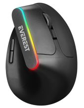 Everest SMW-618 Ergonomic Vertical vezeték nélküli optikai egér, vezeték nélküli, wireless