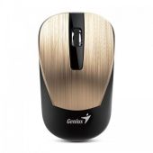 Genius Egér - NX-7015 Vezeték nélküli, USB, 3 gomb, 1600 DPI, BlueEye, Gold - Egér