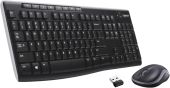 Logitech MK270 Wireless Billentyűzet HU + Optikai egér, vezeték nélküli, wireless, USB, +egér