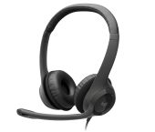Logitech H390 Mikrofonos USB headset - fekete, mikrofonos, vezetékes