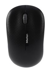 Meetion MT-R545BL wireless egér fekete, vezeték nélküli, wireless