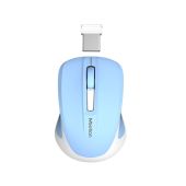 Meetion MiniGo 2.4 Ghz Blue Wireless Egér, vezeték nélküli, wireless