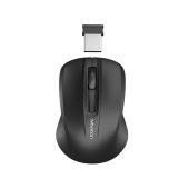 Meetion MiniGo 2.4 Ghz Black Wireless Egér, vezeték nélküli, wireless