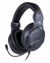 Nacon Gamer Headset V3 PS4 - Titan, Stereo, Over-Ear, mikrofonos, 3.5mm jack, vezetékes