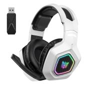 Onikuma B100 Tri-Mode Vezeték Nélküli Gamer Headset - Fehér - Headset