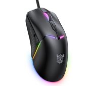 Onikuma CW929 RGB Gamer egér - Fekete - Egér