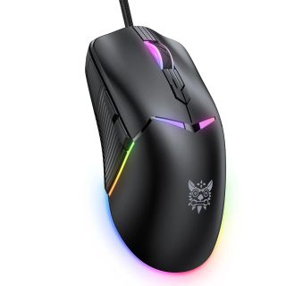 Onikuma CW929 RGB Gamer egér - Fekete