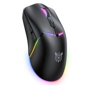 Onikuma CW928 Tri-Mode Vezeték nélküli Gamer egér - Fekete - Egér