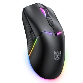 Onikuma CW928 Tri-Mode Vezeték nélküli Gamer egér - Fekete