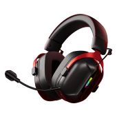MCHOSE S9 Tri-Mode Vezeték Nélküli Gamer Headset - Fekete, 7.1, Over-Ear, mikrofonos, RGB, vezeték nélküli, wireless, bluetooth