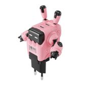GravaStar Delta 35W GaN Gyorstöltő - Pink