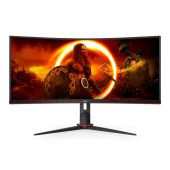 AOC CU34G2XP/BK Ívelt Gamer Monitor 180Hz - 34"