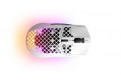SteelSeries Aerox 3 Wireless 2022 - Snow (Fehér) - Vezeték Nélküli Gaming Egér, RGB, vezeték nélküli, wireless