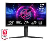 MSI MPG 275CQRXF Ívelt Gamer Monitor 240Hz - 27" - Monitor