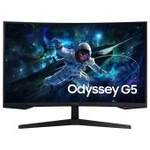 SAMSUNG Odyssey G55C Ívelt Gamer Monitor 165Hz - 27" - Monitor