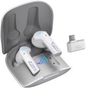 ASUS ROG Cetra True Wireless SpeedNova Vezeték Nélküli Gamer Fülhallgató TWS - Fehér, Stereo, TWS, mikrofonos, RGB, vezeték nélküli, wireless, bluetooth