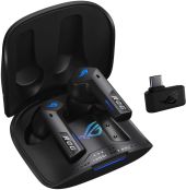ASUS ROG Cetra True Wireless SpeedNova Vezeték Nélküli Gamer Fülhallgató TWS - Fekete, Stereo, TWS, mikrofonos, RGB, vezeték nélküli, wireless, bluetooth